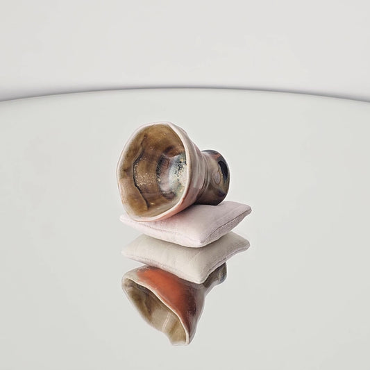 Orange on the ocean floor