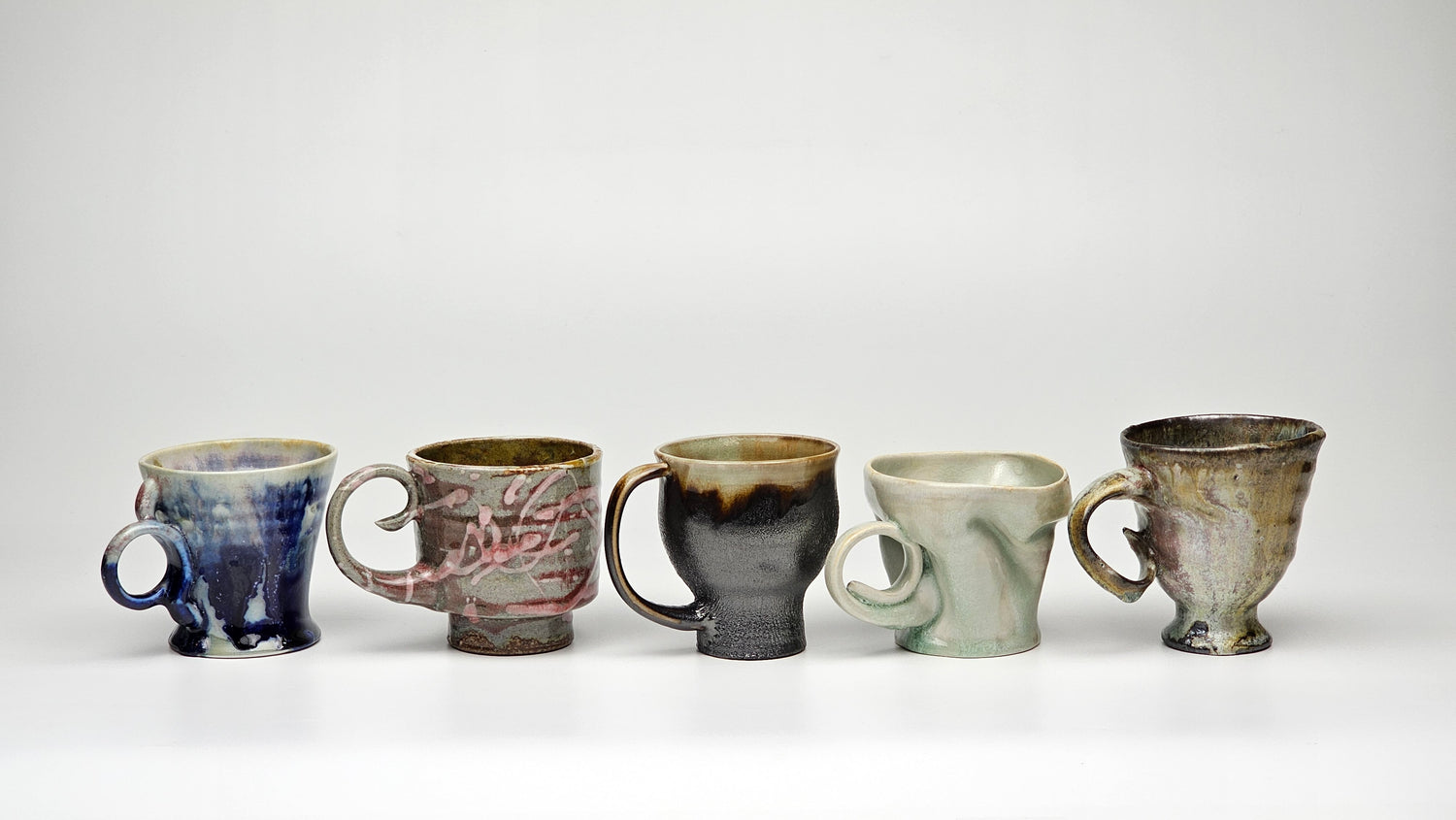 Handcrafted Handled Cups (Mugs) Collection