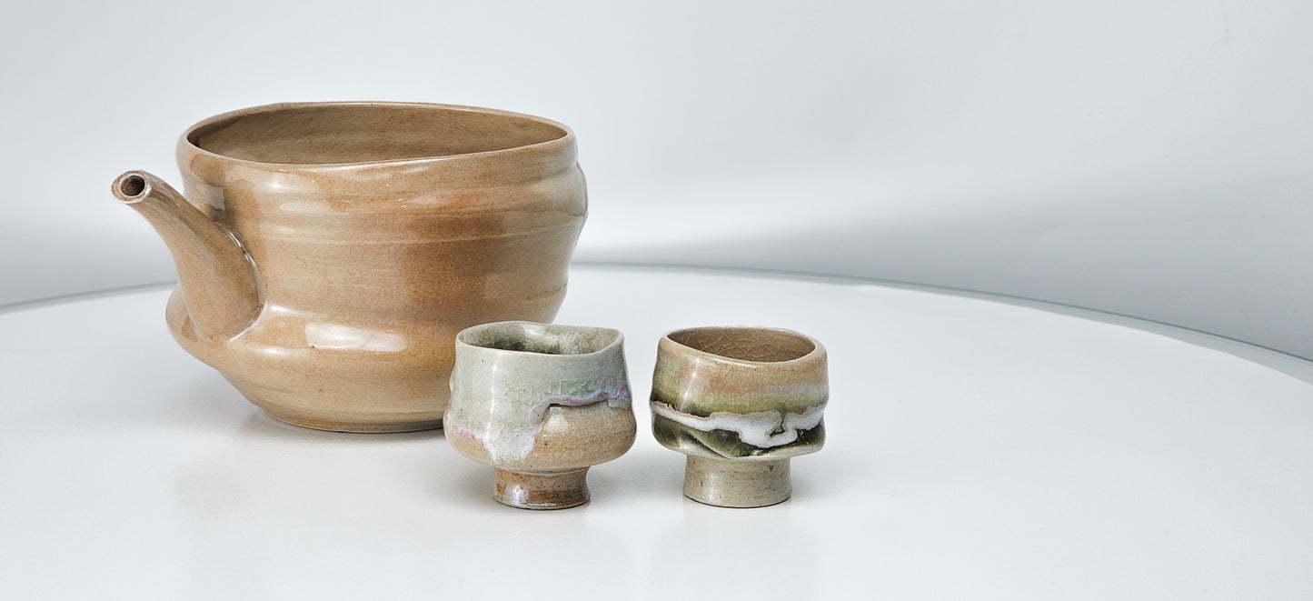 Pour Bowl + Cups