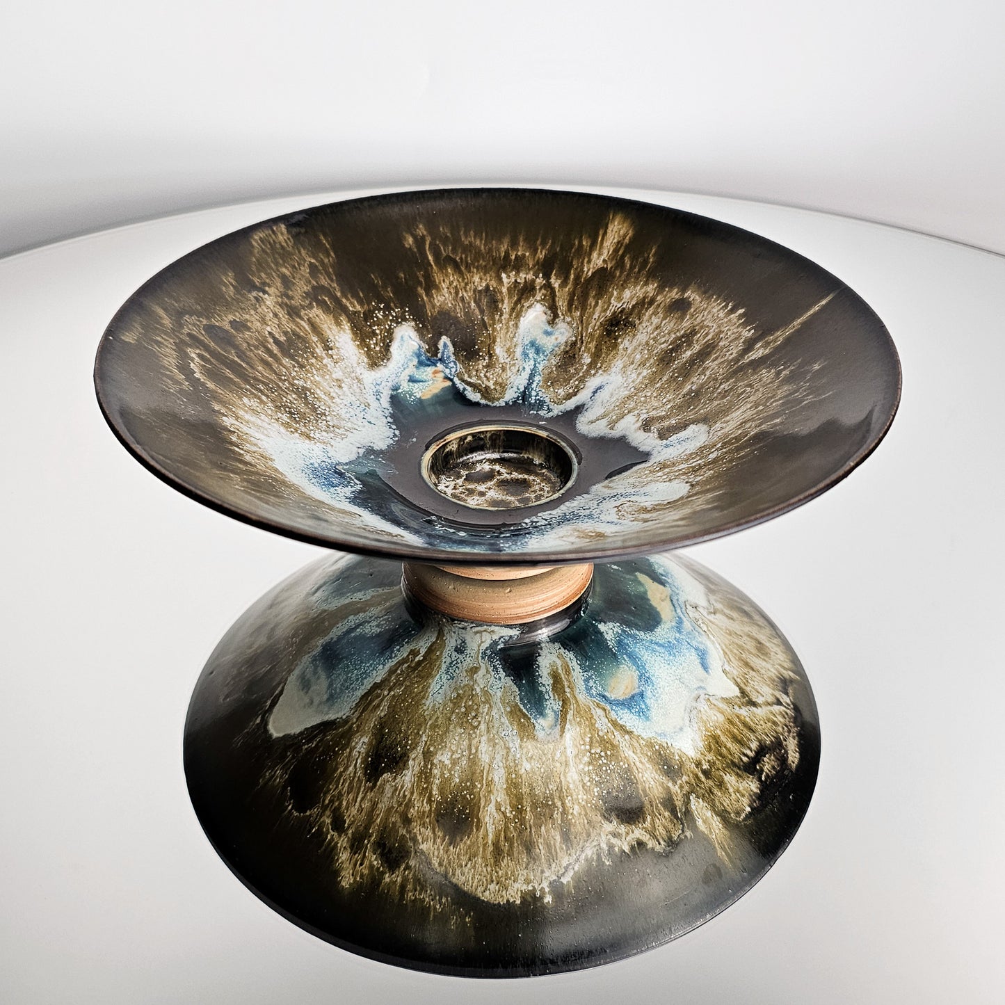 "Surrounded by Shores" Iris Flower Bowl