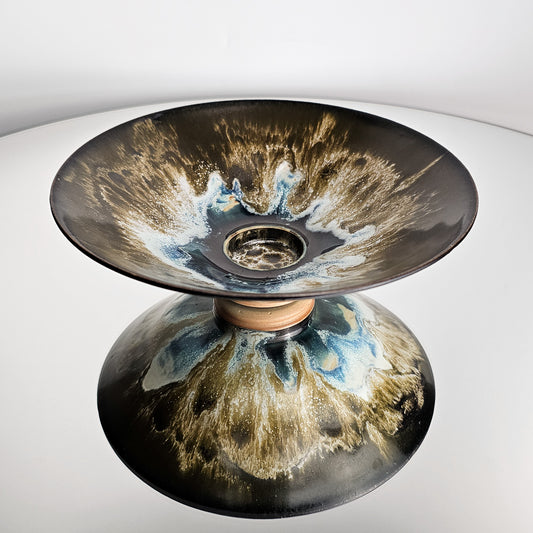 "Surrounded by Shores" Iris Flower Bowl